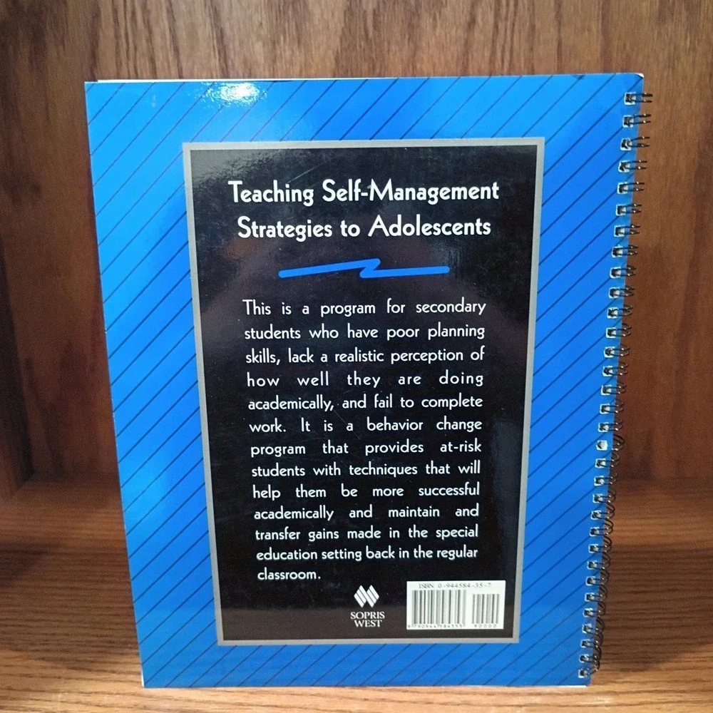 Teaching Self-Management Strategies To Adolescents by K. R. Young, R. West...